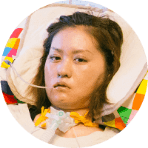 画像：ALS患者　酒井ひとみ