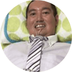 画像：ALS患者　恩田聖敬